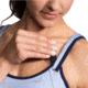 Brooks Fiona Sports Bra, Seaglass/Navy, 36 C, 350064440.0321C