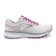 Brooks Ghost 12 Road Running Shoe - Womens, White/Grey/Hollyhock, Medium, 5.0, 1203051B186.050