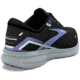 Brooks Ghost 15 Running Shoes - Womens, Medium, Black/Jacaranda/Salt, 6.0, 1203801B011.060