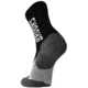 Brooks Ghost Crew Sock, Black/BR Crew, L, 280495039.035