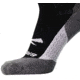 Brooks Ghost Crew Sock, Black/BR Crew, L, 280495039.035