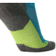 Brooks Ghost Crew Sock, Lagoon/BR Crew, M, 280495497.030