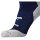 Brooks Ghost Crew Sock, Navy/Brooks Stripe, S, 280495410.025