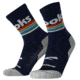 Brooks Ghost Crew Sock, Navy/Brooks Stripe, S, 280495410.025
