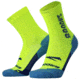 Brooks Ghost Crew Sock, Neon Yellow/BR Crew, L, 280495790.035