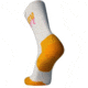 Brooks Ghost Crew Sock, White/Run Happy, L, 280495183.035