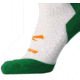 Brooks Ghost Crew Sock, White/Run Lucky, S, 280495162.025