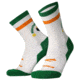 Brooks Ghost Crew Sock, White/Run Lucky, S, 280495162.025