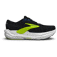 Brooks Ghost Max 3 Road Running - Mens, Black/Navy/Acid Lime, 8.5, 1D, 1104641D078.085