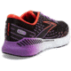 Brooks Glycerin GTS 20 Running Shoes - Womens, Medium, Black/Bellflower/Fiesta, 5.0, 1203701B013.050