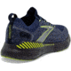 Brooks Glycerin StealthFit GTS 20 Running Shoes - Mens, Blue/Ebony/Lime, 12.0, 1103851D404.120