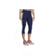 Brooks Greenlight Running Capri - Womens, Navy/White, Extra Large, 221349447.040