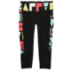 Brooks Greenlight Women's Running Capri, Black/Multi Alpha, Small, 221227-Blk/MultiAlpha-S