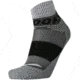 Brooks High Point Quarter Sock, Asphalt/Black, L, 280500012.035