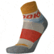 Brooks High Point Quarter Sock, Oatmeal/Red Clay, M, 280500214.030