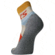 Brooks High Point Quarter Sock, Oatmeal/Red Clay, M, 280500214.030