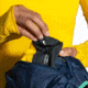 Brooks High Point Waterproof Jacket - Womens, Lemon/Ecru/Glacier Green, Medium, 221608761.030