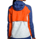 Brooks High Point Waterproof Jacket - Womens, Lt Slate/Bright Orange/Aegean, Medium, 221608477.030