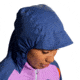 Brooks High Point Waterproof Jacket - Womens, Lt Slate/Bright Orange/Aegean, Medium, 221608477.030