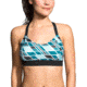 Brooks Hot Shot Bra, Ocean Wave/Ocean/Black, Extra Large, 300632-OCNWV-OCN-BLK-XL