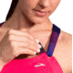 Brooks Juno Sports Bra, Dahlia/Market Haze, 32 C, 350071603.0321C