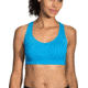 Brooks JustRight Racer Bra - Women's, Heather Sky, Small, 300574422.025