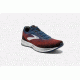 Brooks Levitate 2 Mens Road Running Shoes, Chili/Navy/Black, 9.5 US, Medium, 1102901D689.095