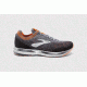 Brooks Levitate 2 Mens Road Running Shoes, Grey/Black/Orange, 10 US, Medium, 1102901D026.100