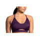 Brooks Moving Comfort FastForward Free Bra - Womens, Berry/Rose Gold, S, 300636543.025