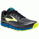 Brooks PureGrit 6 Trail Running Shoe - Men's-Black/Turkish Tile/Nightlife-Medium-9