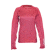 Wool Long Sleeve Shirt - Womens-Deep Fuchsia-Medium