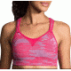 Brooks Rebound Racer Sports Bra, Dahlia Ikat Jacquard, 32 C, 350037690.0321C
