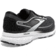 Brooks Trace 2 Running Shoes - Womens, Wide, Ebony/Black/White, 5.5, 1203751D016.055