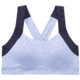 Brooks UpLift Crossback Sports Bra, Seaglass/Navy, Large, 300616440.035
