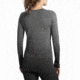 Brooks Women's Streaker Long Sleeve Running Shirt, Black/Oxford, Large, 221142036.035