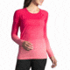 Brooks Women's Streaker Long Sleeve Running Shirt, Dahlia/Salmon, Large, 221142679.035