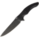 Brous Blades T5 Fixed Blade Blackout Fixed Blade Knife, 5.25in, D2 Tool Steel, Standard Edge, Blackout, Black, G10 Handle BRB155