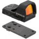 BROWE 1x23mm 3 MOA Red Dot Micro Reflex w/DOCTER Footprint, SIG Dovetail Adapter, Black, One Size, BMR-3MOA-SIG