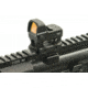 BROWE 1x23mm 3 MOA Red Dot Micro Reflex w/RMR Footprint &amp; Bottom Loading Battery, 1/3 Co-Witness Mount, Black, One Size, BMR-3MOA-R-1/3CW