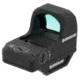BROWE 1x23mm 3 MOA Red Dot Micro Reflex w/RMR Footprint &amp; Bottom Loading Battery, Ultra Low Picatinny Mount, Black, One Size, BMR-3MOA-R-LP
