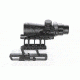 BROWE 4x32 Combat Optic Rifle Scope, 5.56mm Chevron RS, Red, Black, BCO-001-RS