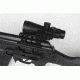 BROWE 4x32 Combat Optic Rifle Scope, 5.56mm Chevron RS, Red, Black, BCO-001-RS
