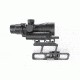 BROWE 4x32 Combat Optic Rifle Scope, 7.62x39mm Chevron RS, Green, Black, BCO-005G-RS