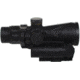 BROWE 4x32 Tactical Optic Rifle Scope, 5.56mm Chevron, Blue, Black, One Size, BTO-001B