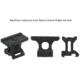 BROWE Aimpoint T1 1/3 Co-Witness Mount, Black, One Size, MNT-T1-1/3CW