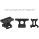 BROWE Aimpoint T1 Co-Witness Mount, Black, One Size, MNT-TI-CW