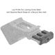 EDEMO BROWE Mini Red Dot 45 Degree Offset Mount, RMR Footprint, Black, One Size, MRD-45-RMR, EDEMO2