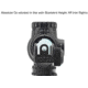 BROWE MRO Co-Witness Mount, Black, One Size, MNT-MRO-CW