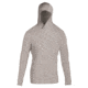 Browning 120 Merino Hooded Baselayer, Gray, Extra Large, 3015357904