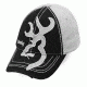Browning 2 Tone Buckmark Cap,Blak/Gray 308014991